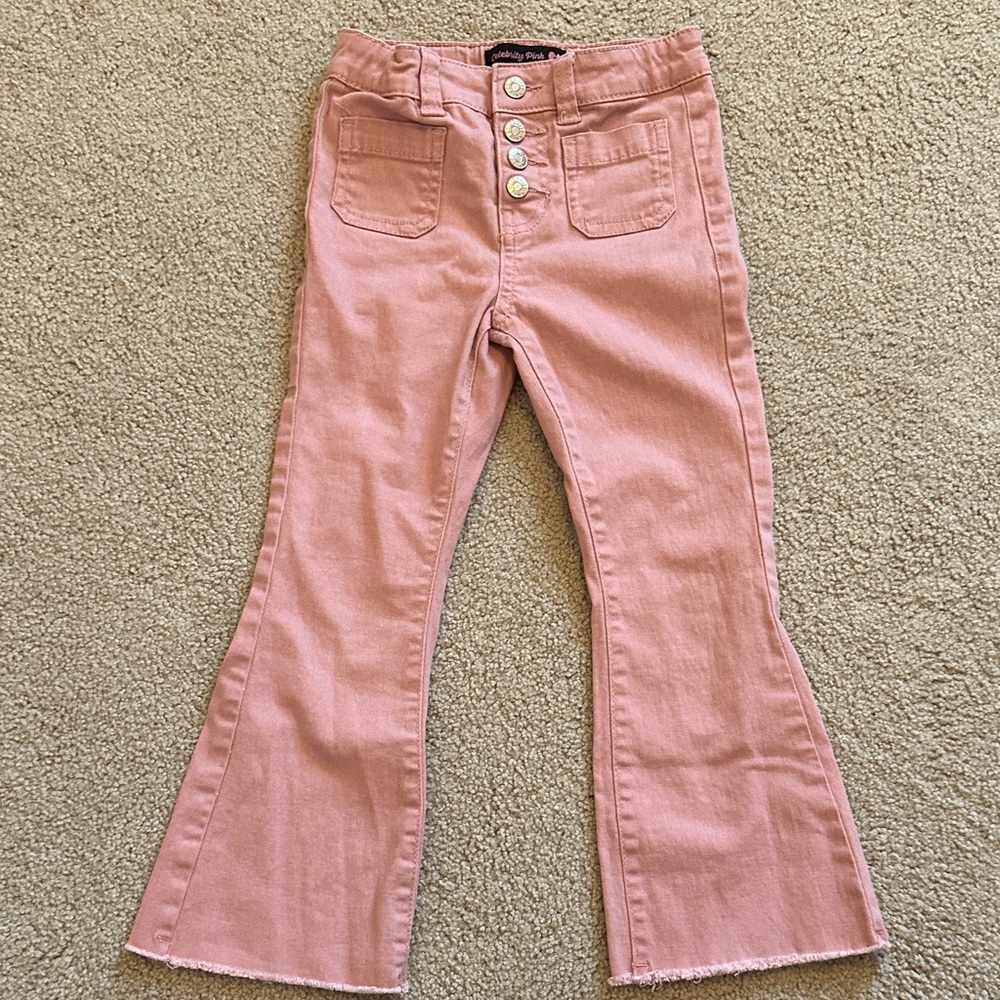 EUC! Celebrity Pink Little Girls' Blush Pants